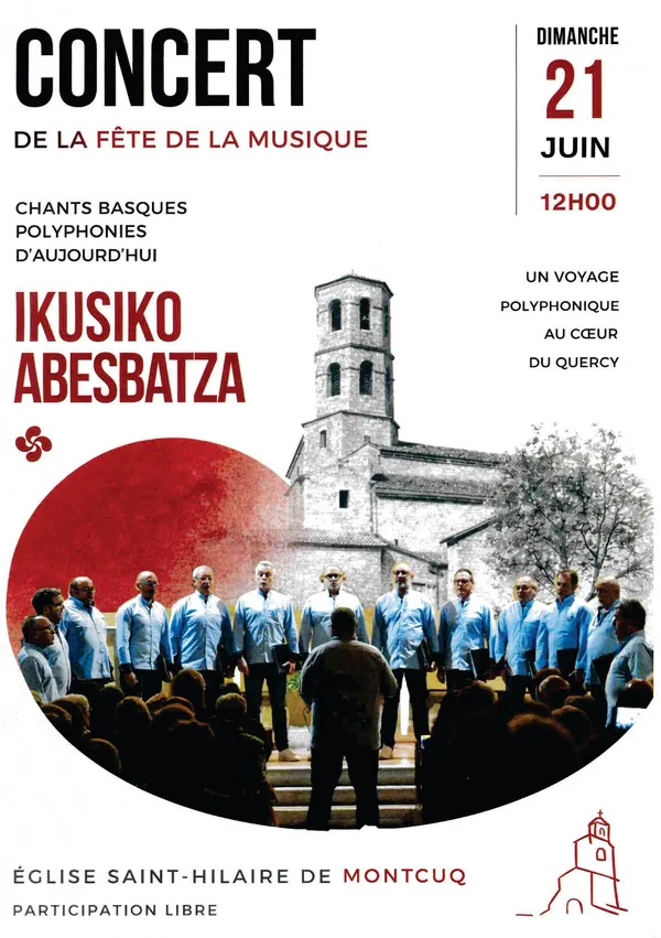 Concert chants basques chorale IKUSIKO ABESBATZA