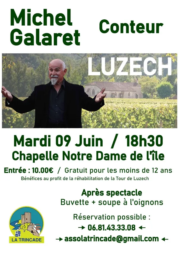 Spectacle : Michel Galaret, conteur