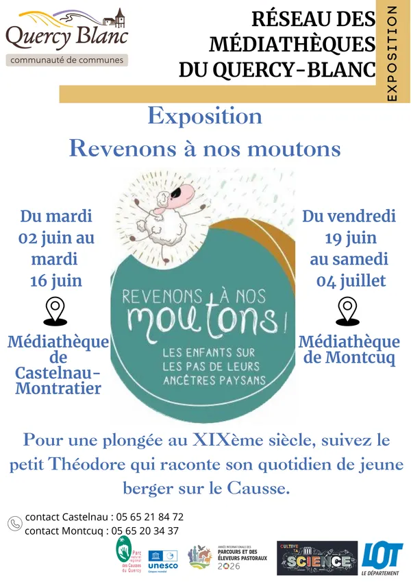 Cultive ta science - Exposition "Revenons à nos moutons - Les enfants sur les pas de leurs ancêtres paysans"