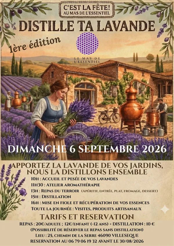Distille ta lavande !