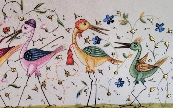 ANNULE : Expositions d'enluminures d'Annie Bouyer