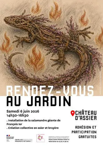 Rendez-vous au jardin au château d’Assier