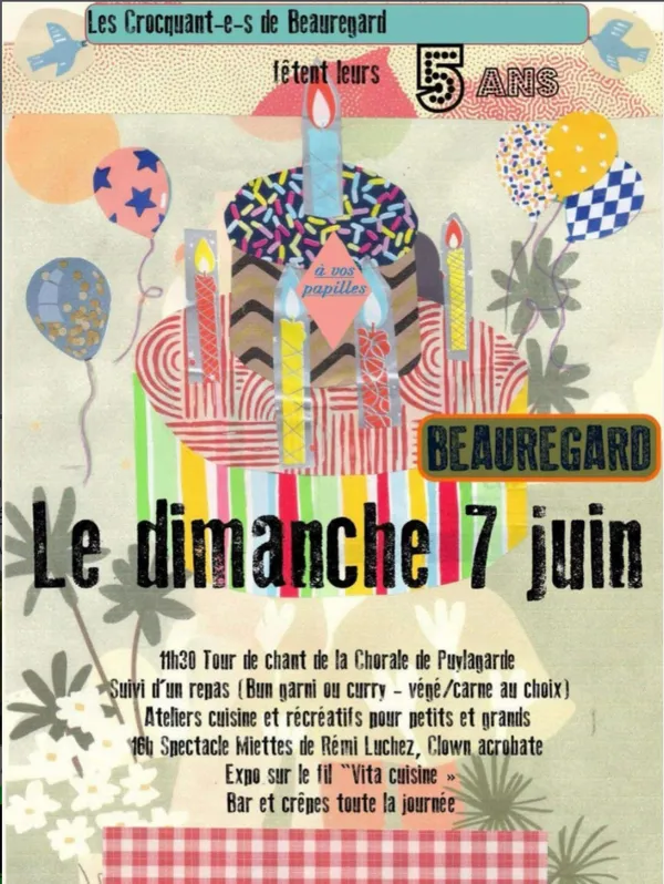 Les Croquant.e.s fêtent leurs 5 ans !