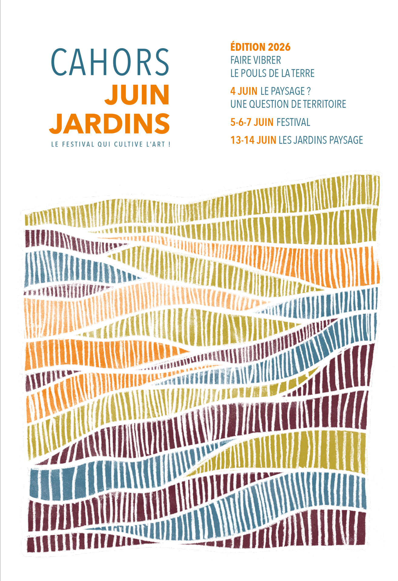 Festival Cahors Juin Jardins : inauguration officielle du festival 2026