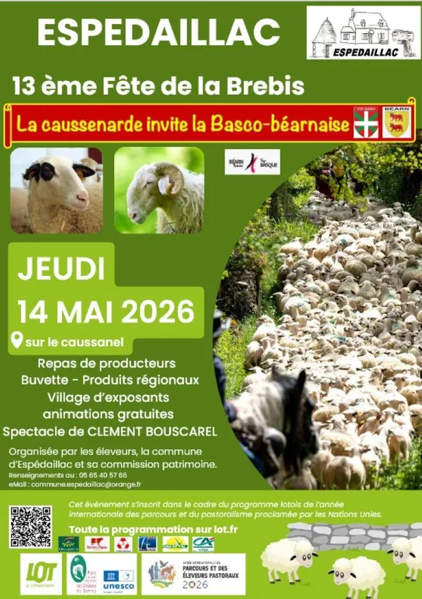 Fête de la brebis à Espédaillac