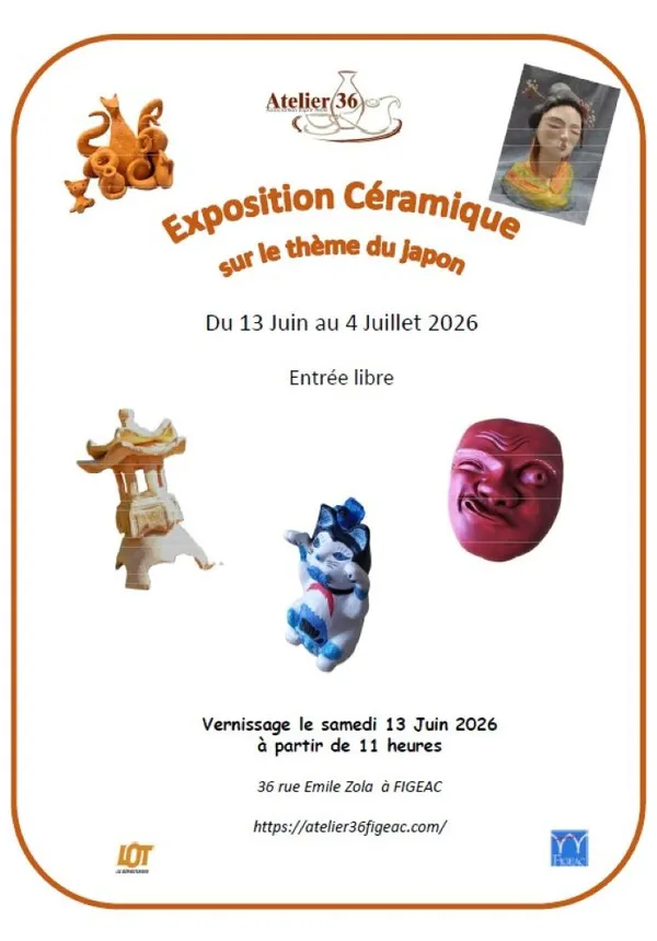 Exposition esprit terre à Figeac