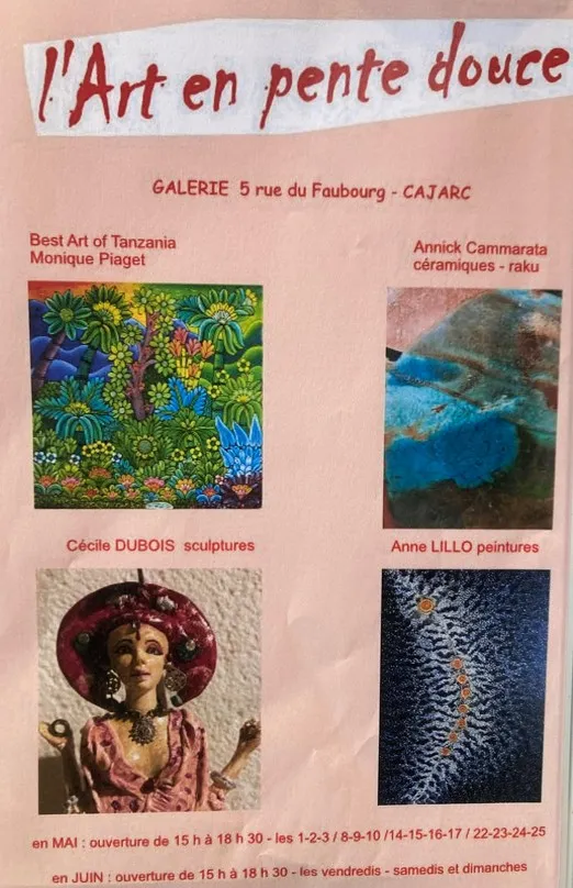 Exposition à l'Art en pente douce