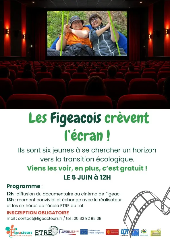 Cinéma à Figeac : les Figeacois crèvent l'écran