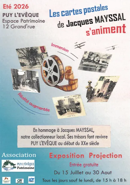 Exposition : Les cartes postales animées de Jacques Mayssal