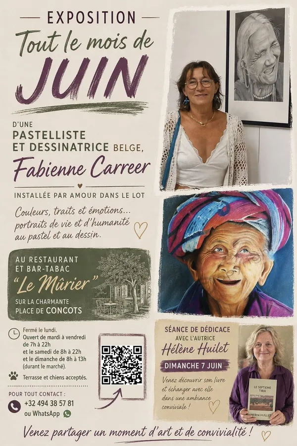Exposition de Fabienne Carreer
