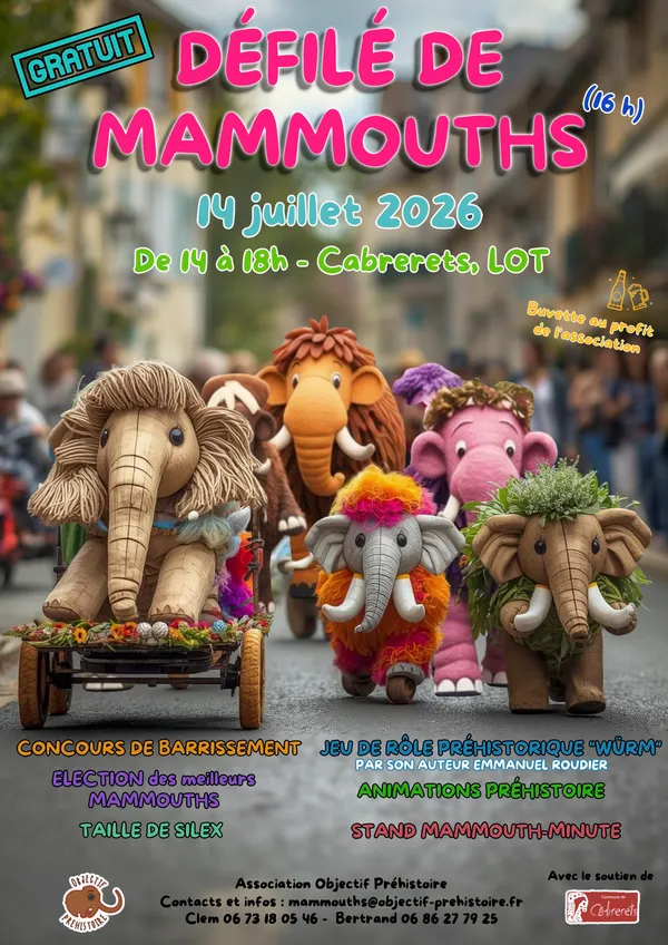 Défilé de Mammouths