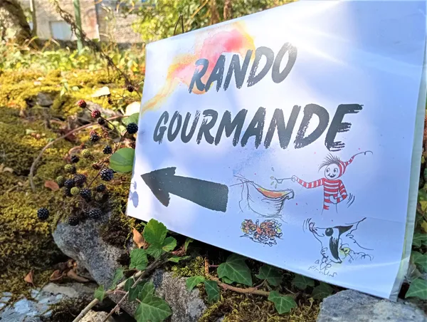 Rando Coup de fourchette à Lauzès