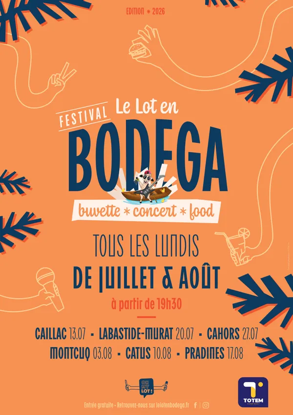 Le Lot en Bodéga à Catus