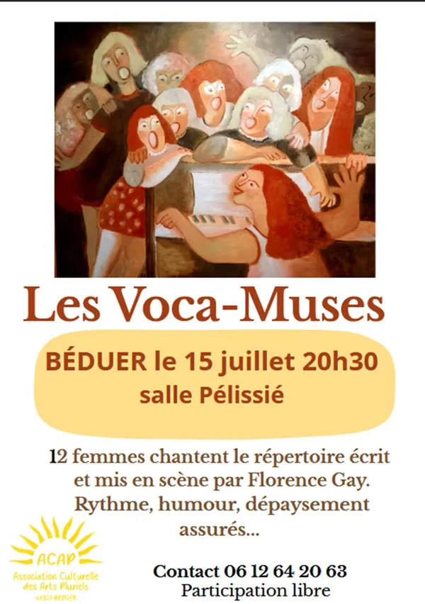 Concert groupe vocal les Voca-Muses