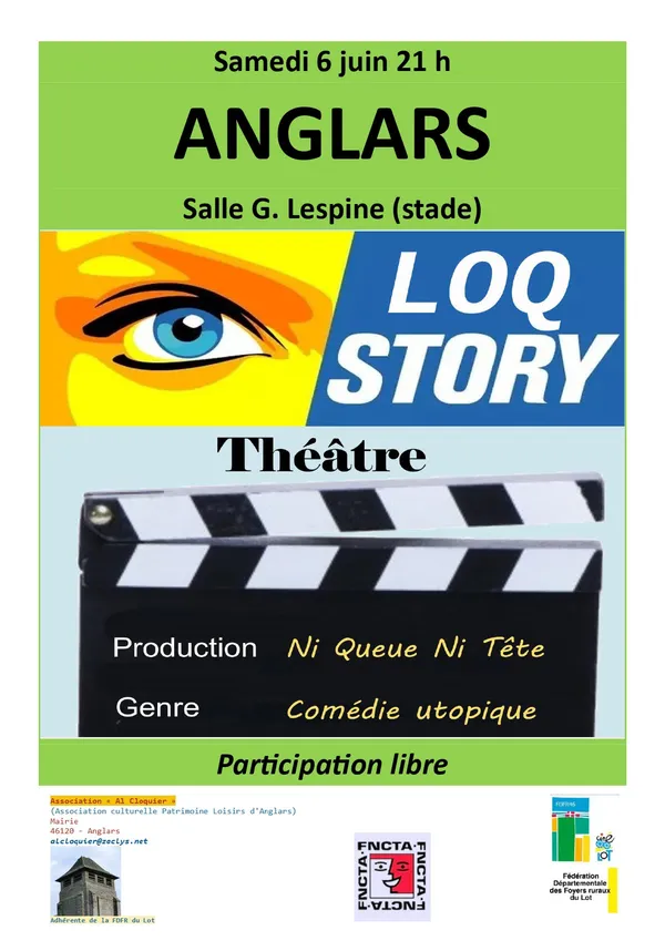 Pièce de Théâtre à Anglars