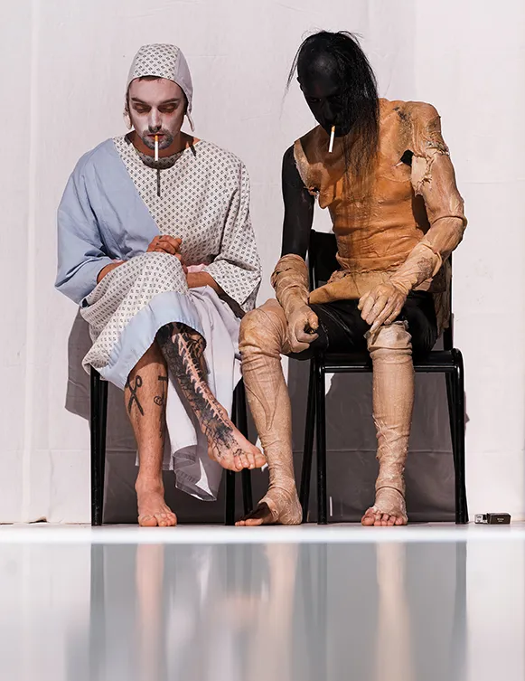 Spectacle "Muraille" par Louis Ponsolle à l'Arsénic