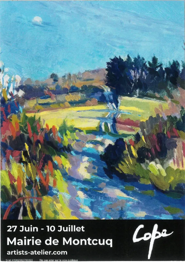 Exposition de peinture par Adam Cope