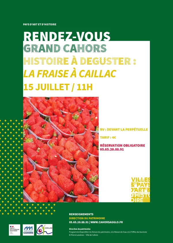 Animation : la fraise à Caillac