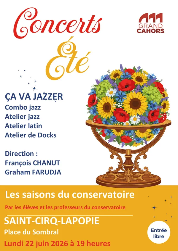 *** ANNULE *** Concert "Ça Va Jazzer"