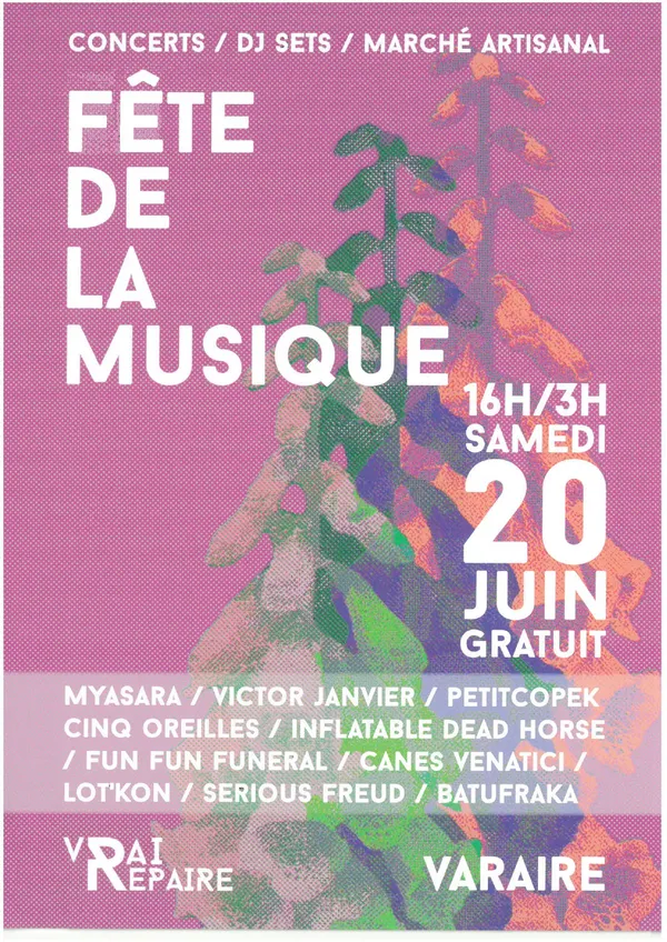 Fête de la musique au Vrai Repaire Festival