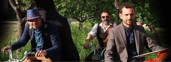 Shamade Swing Trio en concert pour le Folk Club de Cahors avec du Jazz Manouche