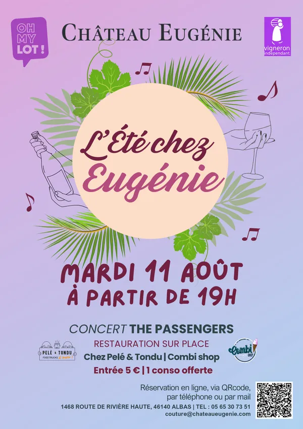 Soirée chez Eugénie avec The Passengers