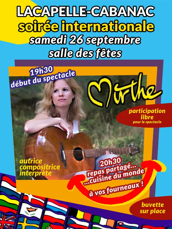Soirée internationale à Lacapelle-Cabanac