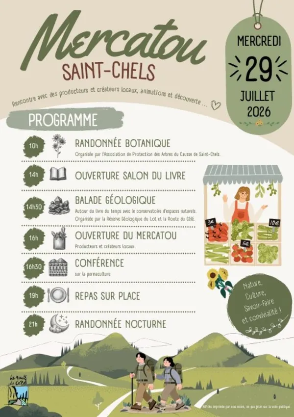 Mercatou : Marché gourmand à Saint-Chels