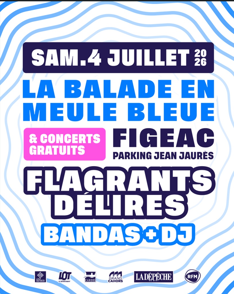 Soirée concerts à Figeac : "La balade Meule Bleue"