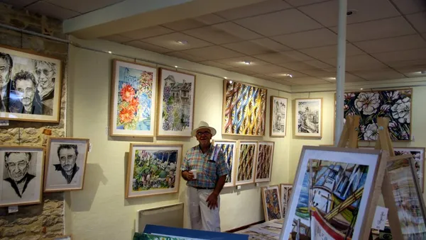 Exposition de l'artiste Bruno Rigal