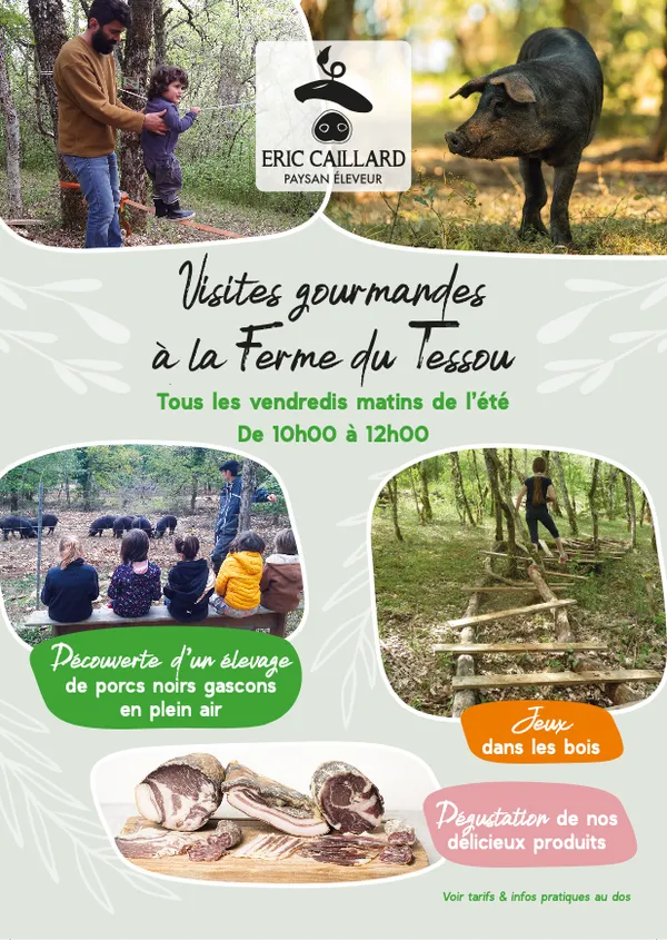 Visite et dégustation à la ferme du Tessou