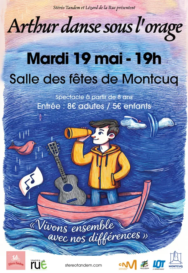 Spectacle musical : Arthur danse sous l'orage