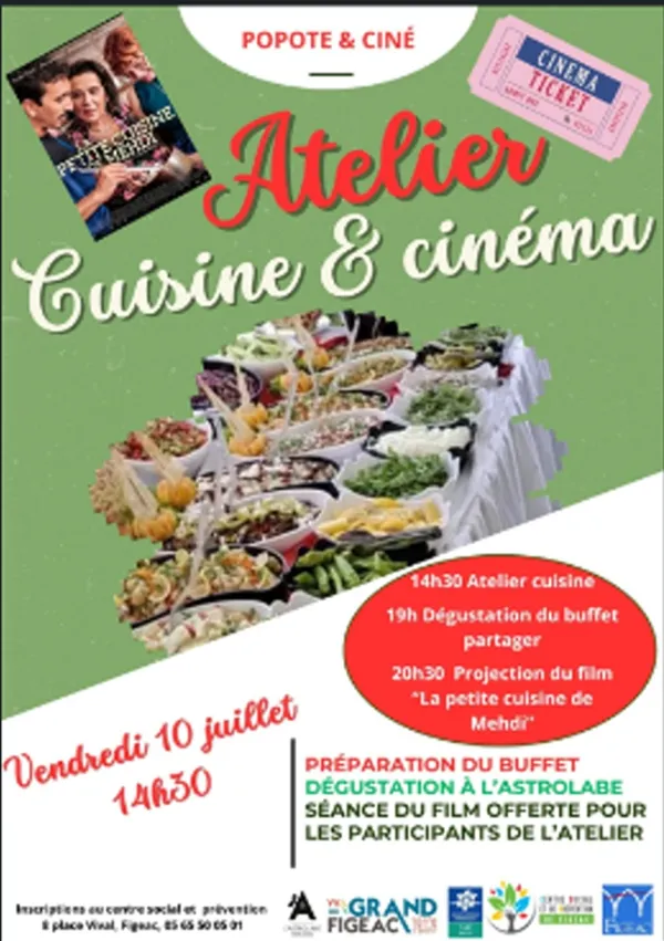 Atelier cuisine et cinéma : "La petite cuisine de Mehdi"