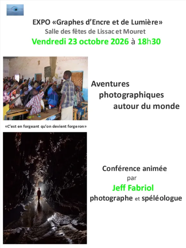 Conférence à Lissac-et-Mouret « Aventures photographiques autour du monde »