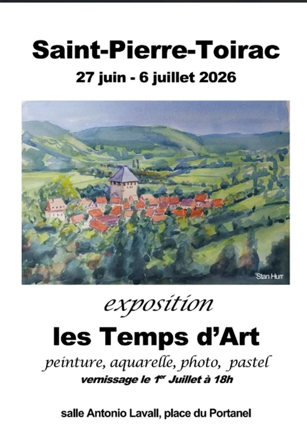 Exposition "Les Temps d'Art", à Saint-Pierre-Toirac