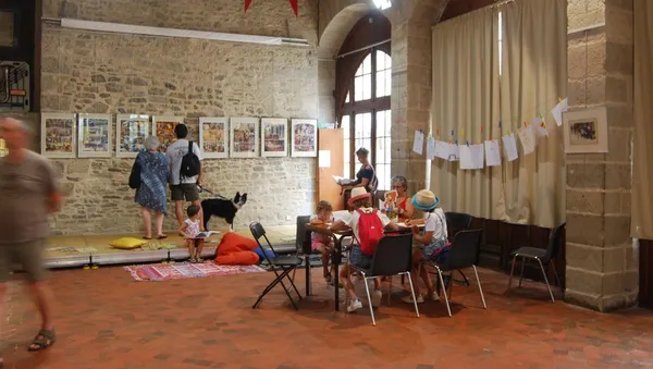 Exposition des Fêlés de la BD