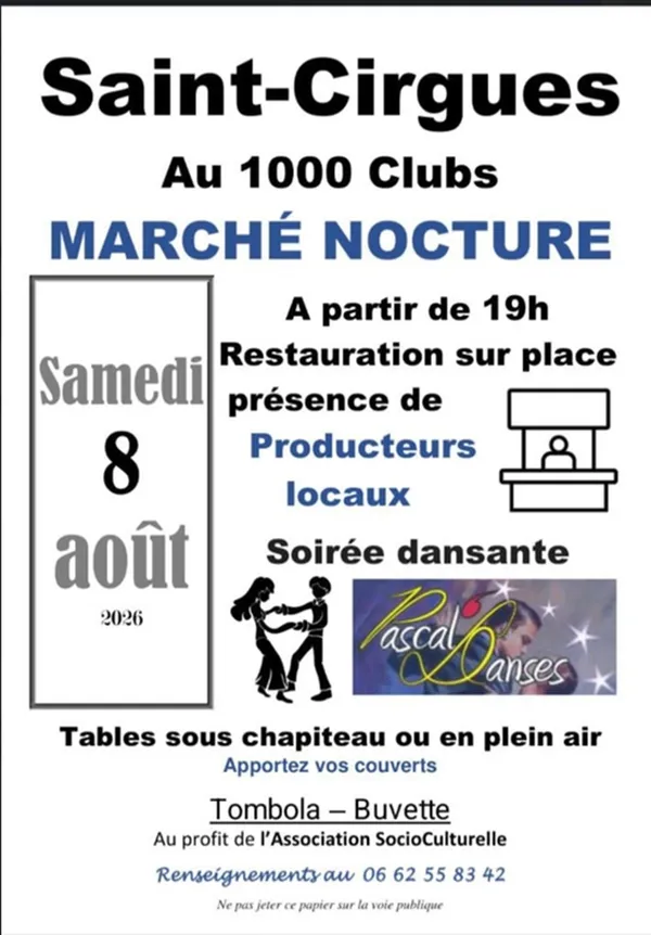 Marché nocturne