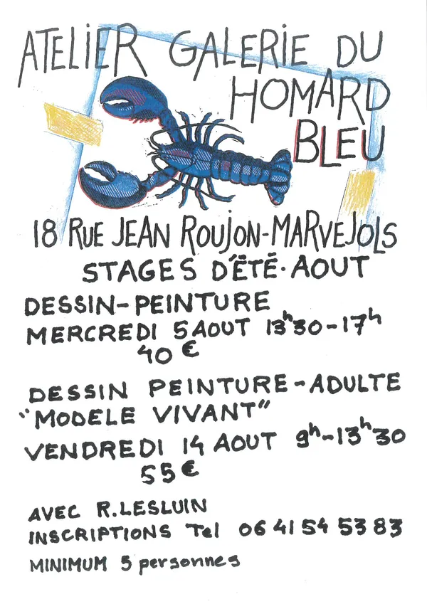 ATELIER GALERIE DU HOMARD BLEU