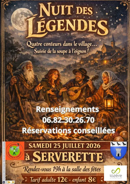 LA NUIT DES LÉGENDES