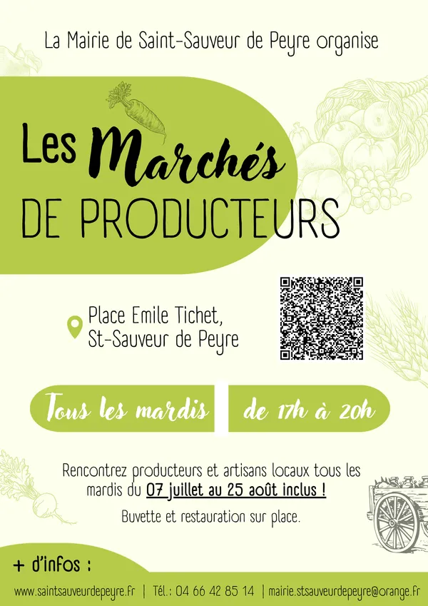 MARCHÉ DE PRODUCTEURS