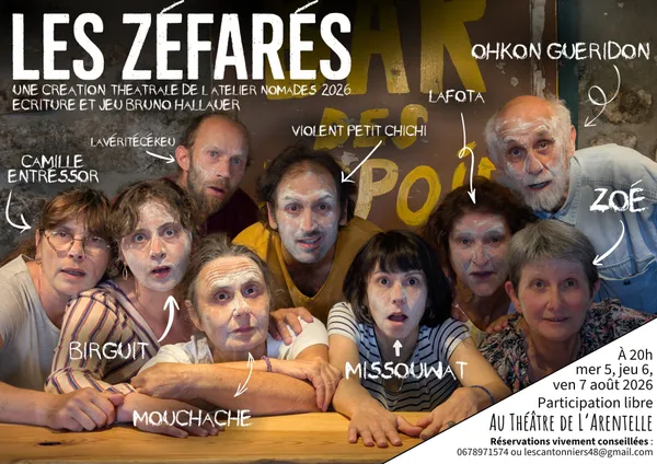 SPECTACLE LES ZÉFARÉS