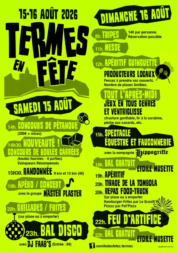FÊTE VOTIVE TERMES