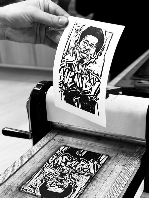 Atelier linogravure