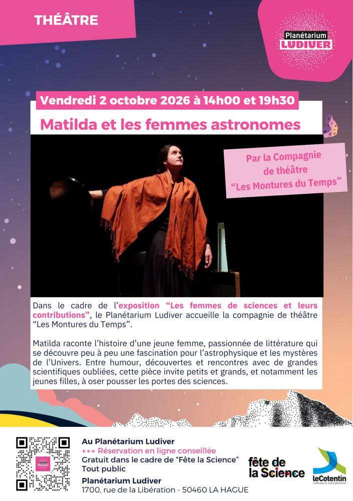 Théâtre "Matilda et les femmes astronomes"