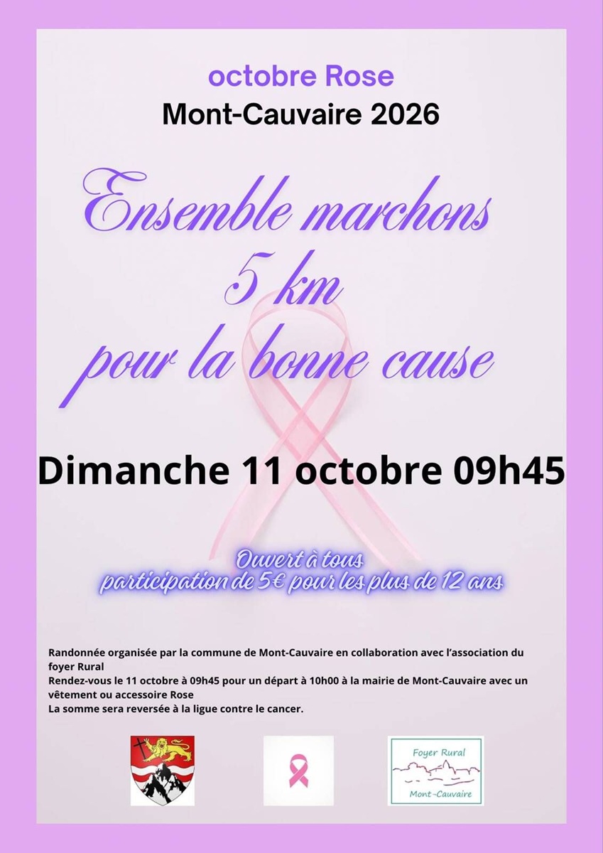 [Octobre Rose] Randonnée Octobre Rose