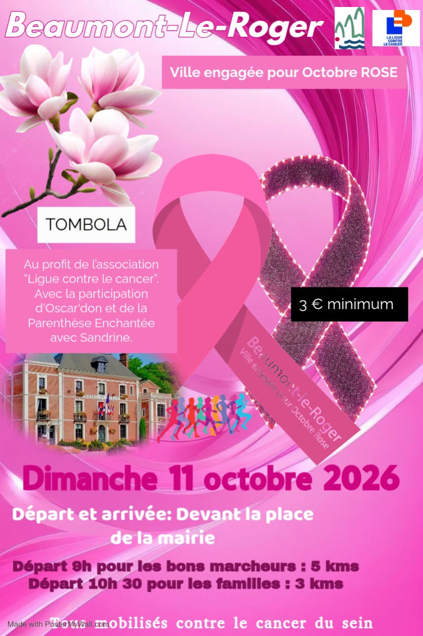 Marche Rose pour Octobre Rose