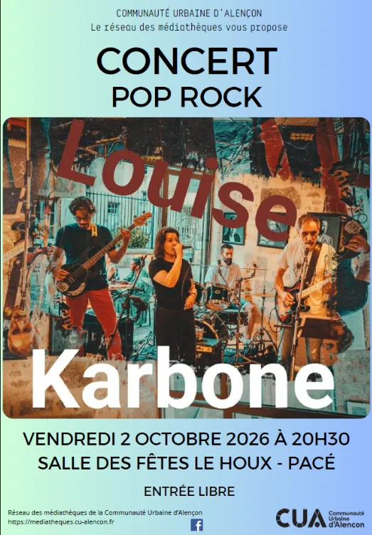 Louise Karbone Concert pop rock