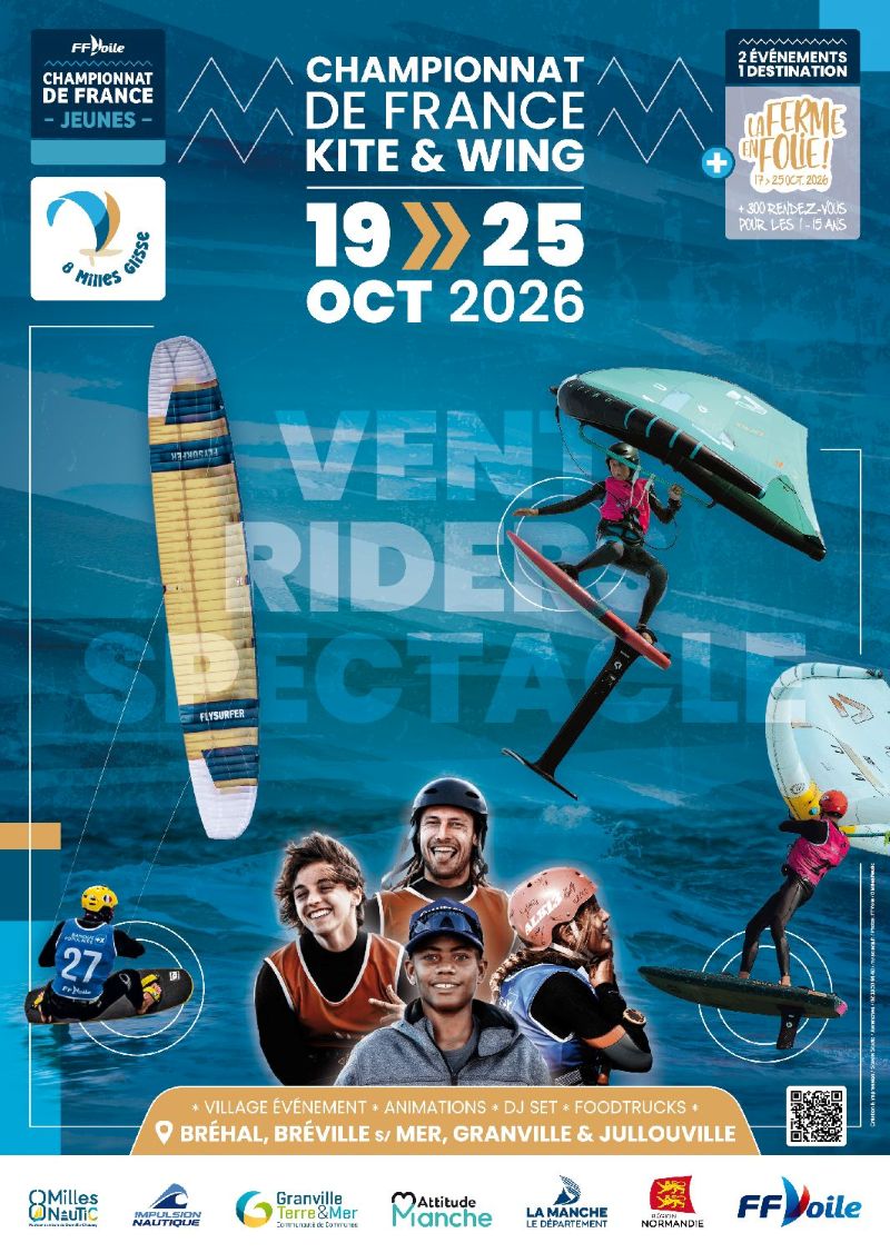 Championnat de France Kite & Wing - Bréville