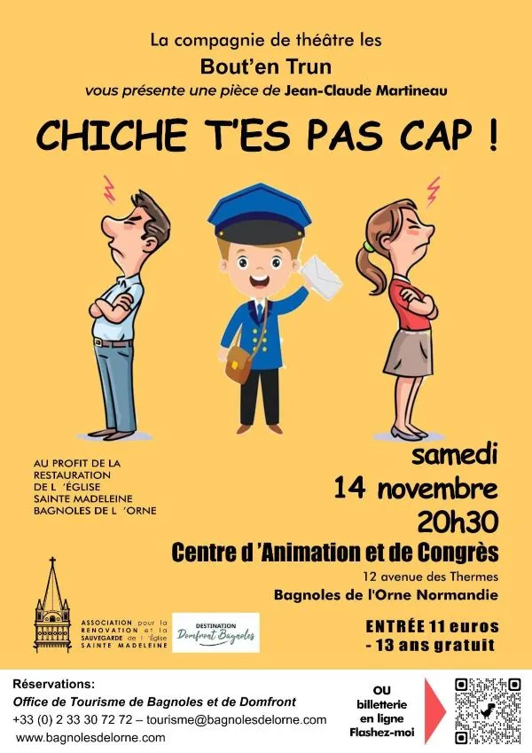 Spectacle :"Chiche t’es pas cap"