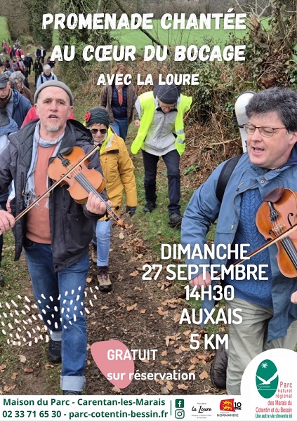 Promenade chantée au cœur du bocage - COMPLET
